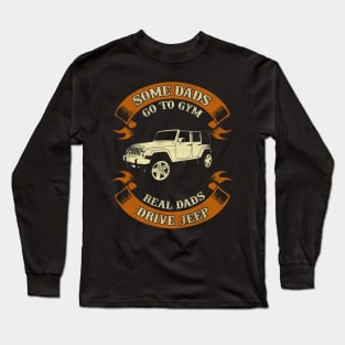 Dad and Jeep Long Sleeve T-Shirt